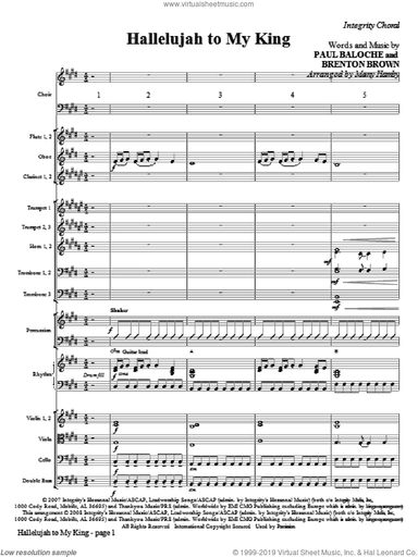 Hallelujah To My King (COMPLETE)