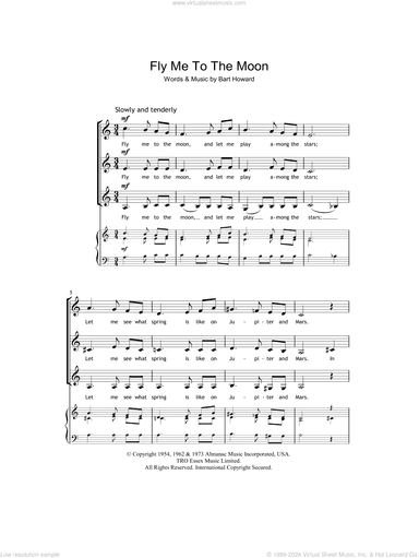 Fly Me To The Moon (In Other Words) (arr. Berty Rice)
