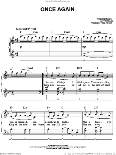 Once Again (arr. Phillip Keveren)
