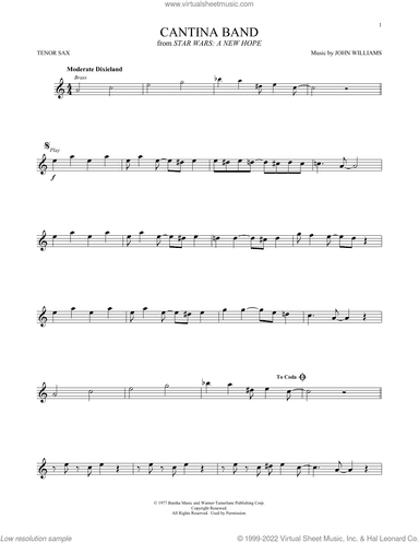Cantina Band (from Star Wars: A New Hope)