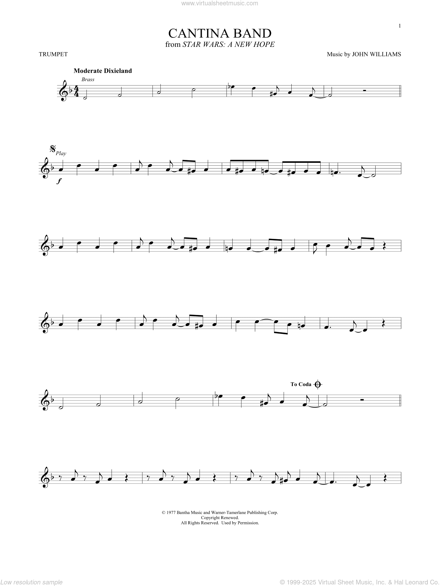Cantina Band (from Star Wars: A New Hope)