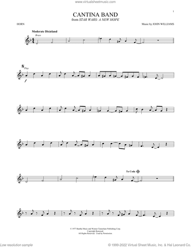 Cantina Band (from Star Wars: A New Hope)
