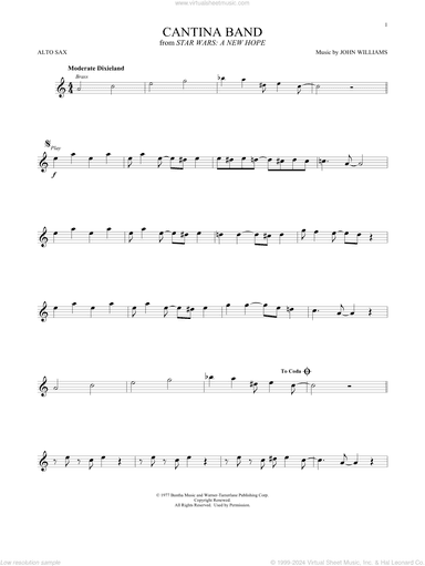 Cantina Band (from Star Wars: A New Hope)
