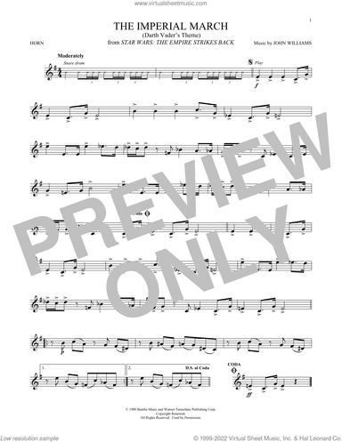 The Imperial March (Darth Vader's Theme) (from Star Wars: The Empire Strikes Back)