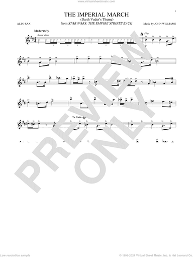 The Imperial March (Darth Vader's Theme) (from Star Wars: The Empire Strikes Back)