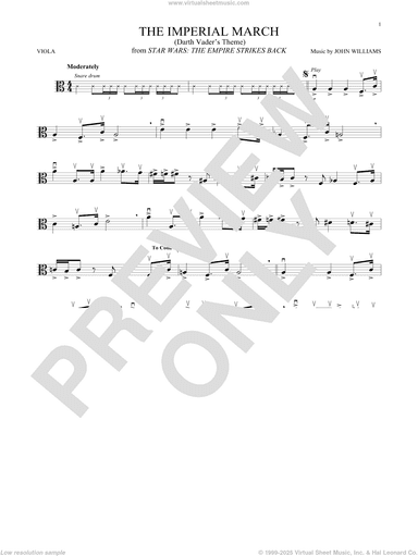 The Imperial March (Darth Vader's Theme) (from Star Wars: The Empire Strikes Back)