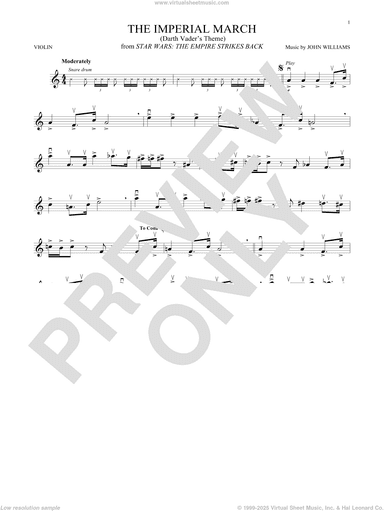 The Imperial March (Darth Vader's Theme) (from Star Wars: The Empire Strikes Back)