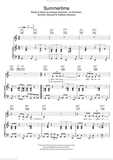 Summertime (from Porgy And Bess)