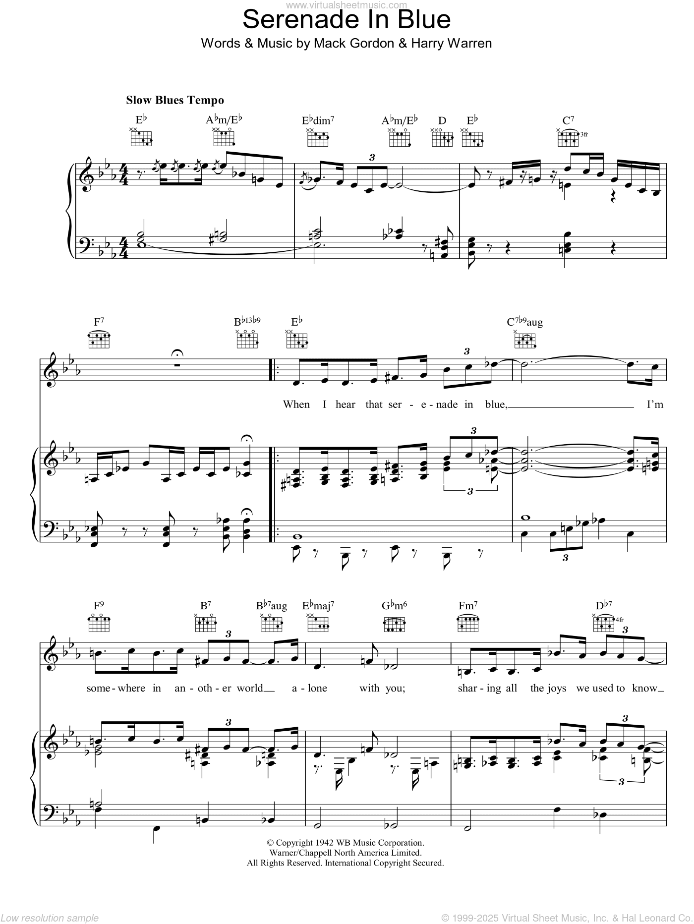 Serenade In Blue
