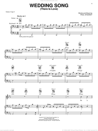 Wedding Song (There Is Love)