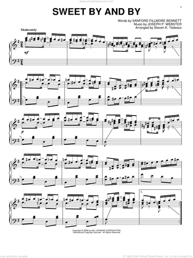 Sweet By And By [Ragtime version]