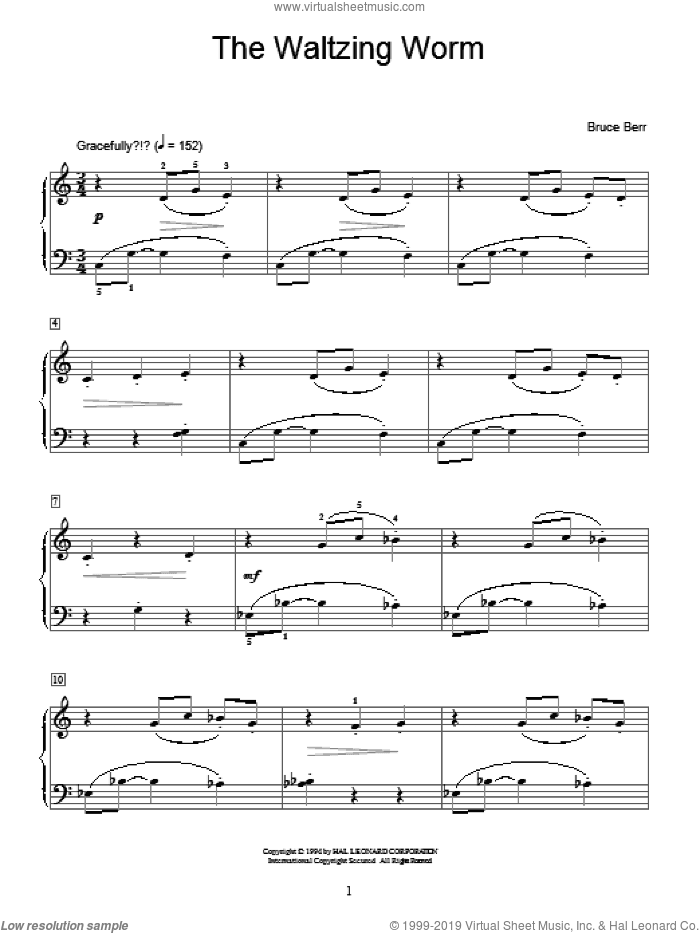 The Waltzing Worm