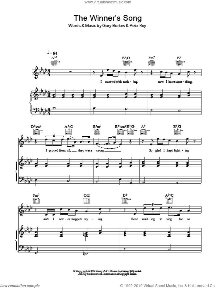The Winner's Song