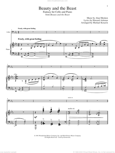 Beauty And The Beast (arr. Michael Kosarin)