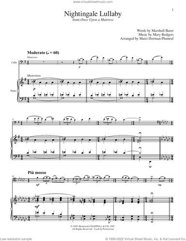 Nightingale Lullaby (from Once Upon A Mattress) (arr. Mairi Dorman-Phaneuf)