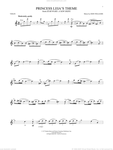 Princess Leia's Theme (from Star Wars: A New Hope)