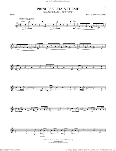 Princess Leia's Theme (from Star Wars: A New Hope)