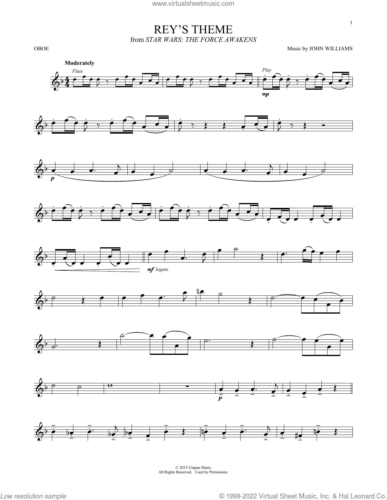 Rey's Theme (from Star Wars: The Force Awakens)