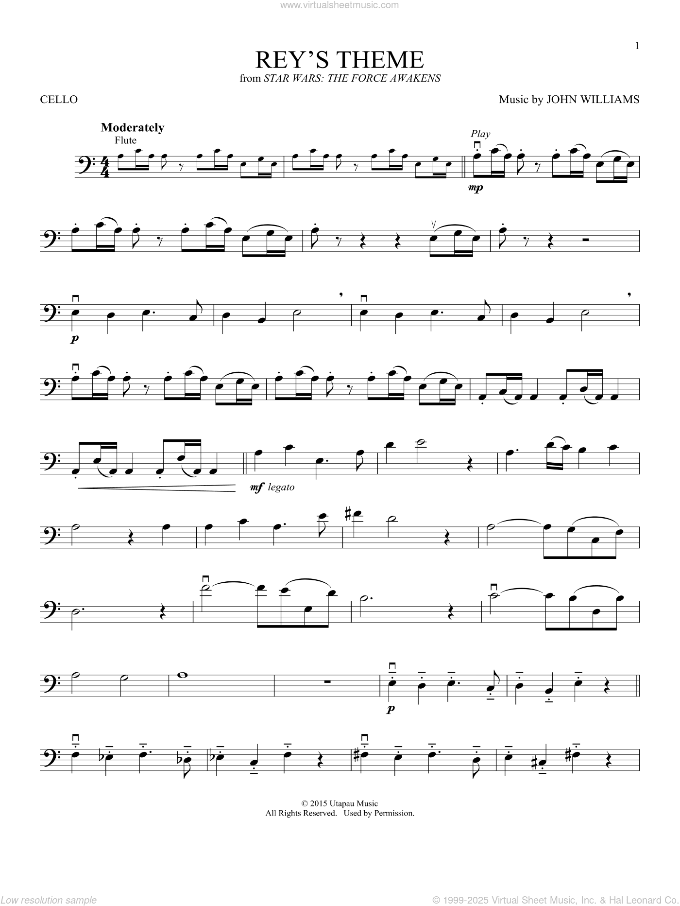 Rey's Theme (from Star Wars: The Force Awakens)