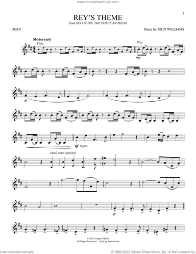 Rey's Theme (from Star Wars: The Force Awakens)