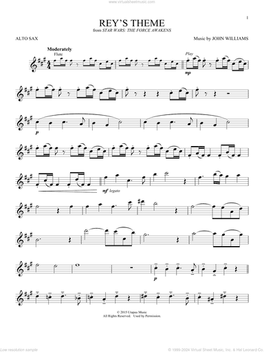 Rey's Theme (from Star Wars: The Force Awakens)