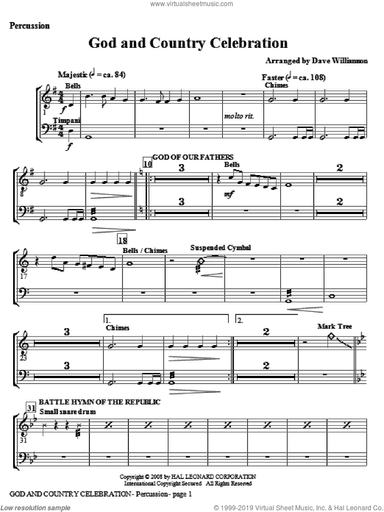 God And Country Celebration (Medley)