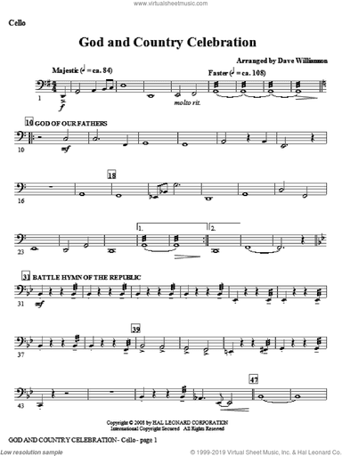 God And Country Celebration (Medley)