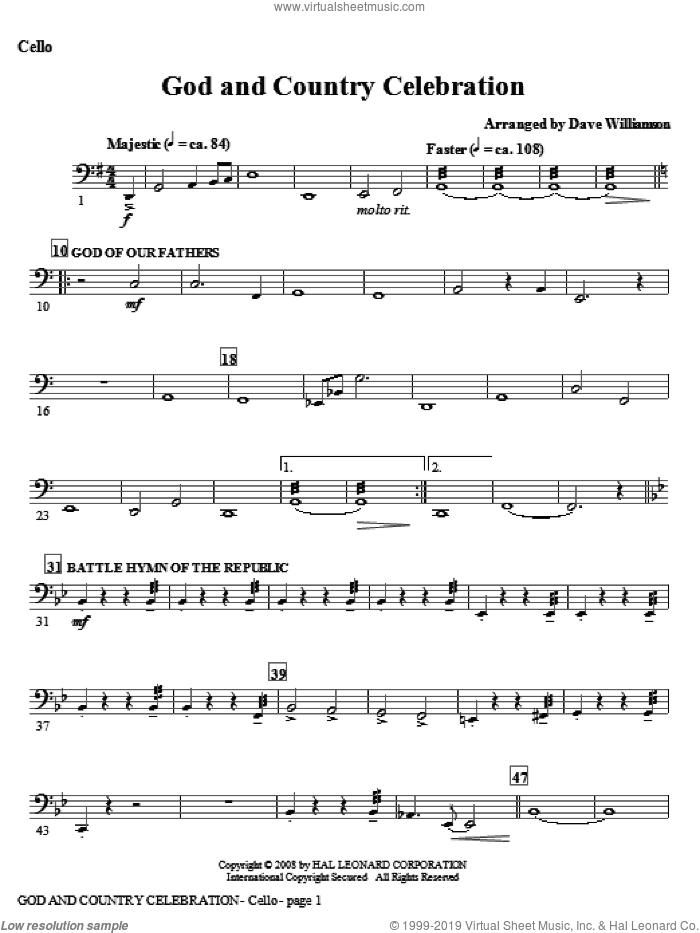 God And Country Celebration (Medley)