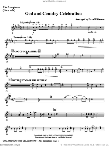 God And Country Celebration (Medley)