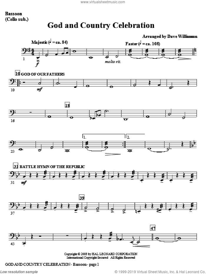 God And Country Celebration (Medley)