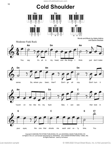 Cold Shoulder, (beginner)