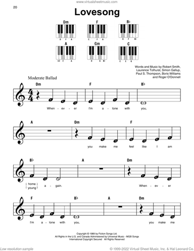 Lovesong, (beginner)