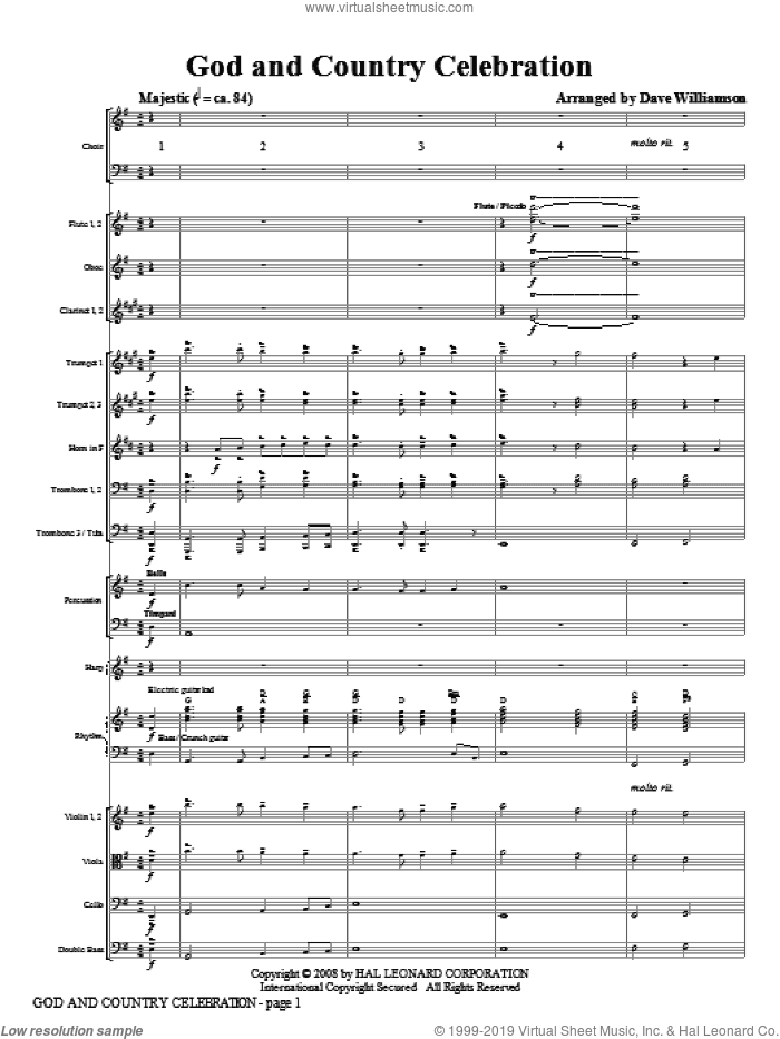 God And Country Celebration (Medley)
