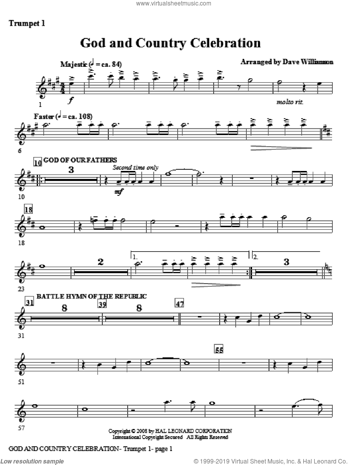 God And Country Celebration (Medley)