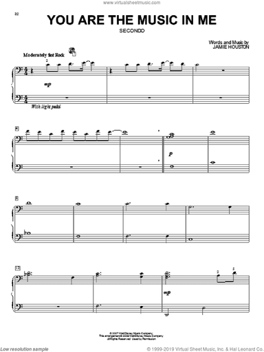 You Are The Music In Me (from High School Musical 2)