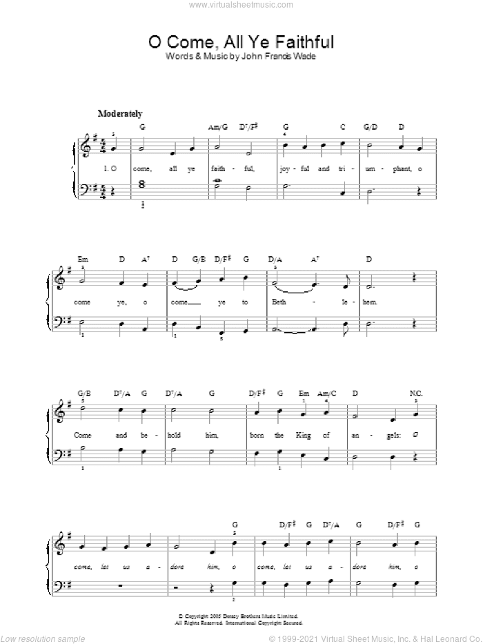 O Come, All Ye Faithful (Adeste Fideles)