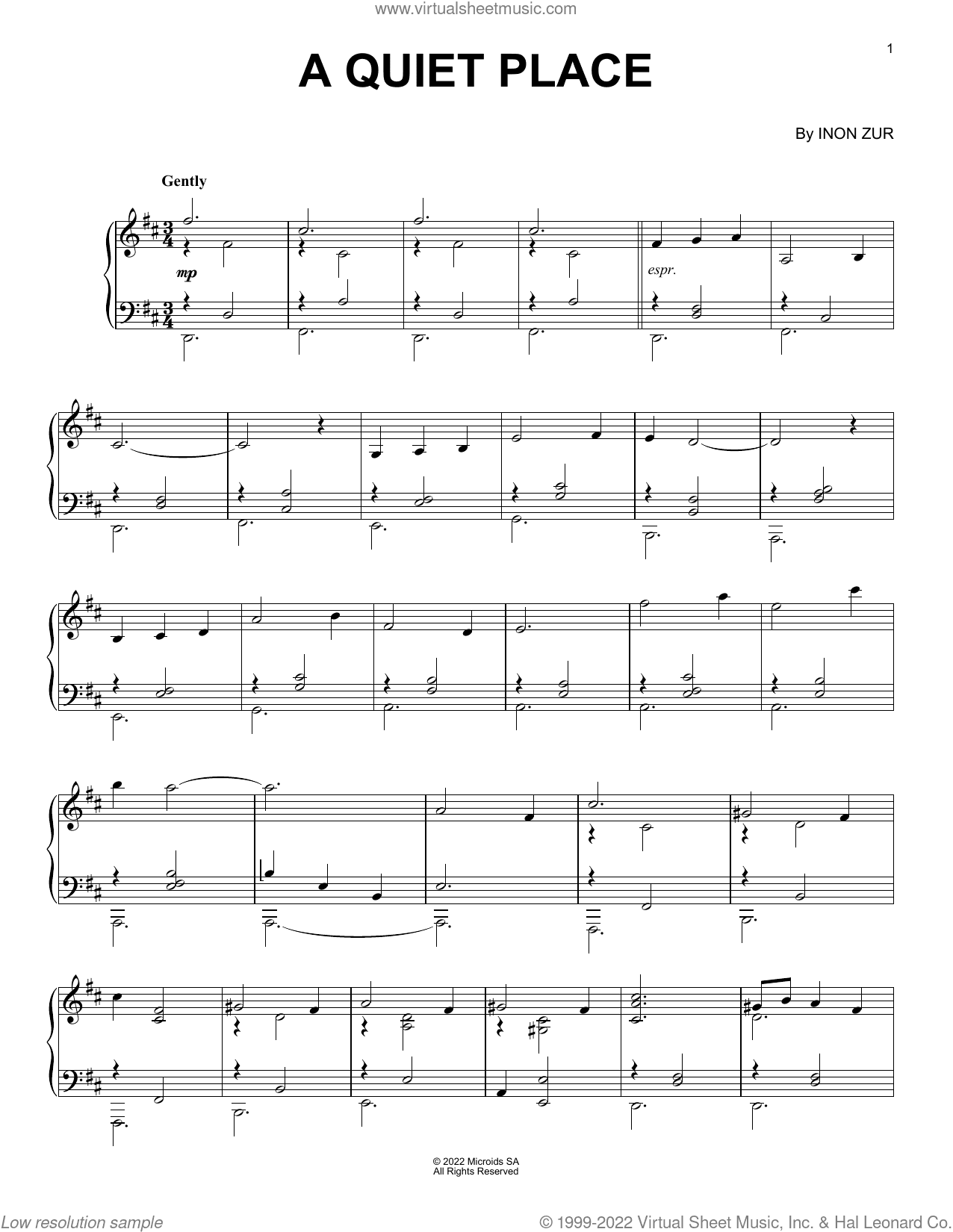 A Quiet Place (from Syberia: The World Before)