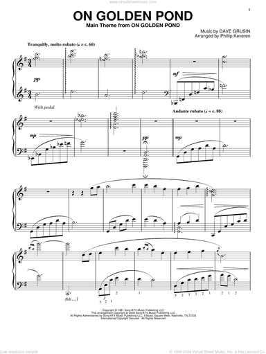 On Golden Pond (arr. Phillip Keveren)