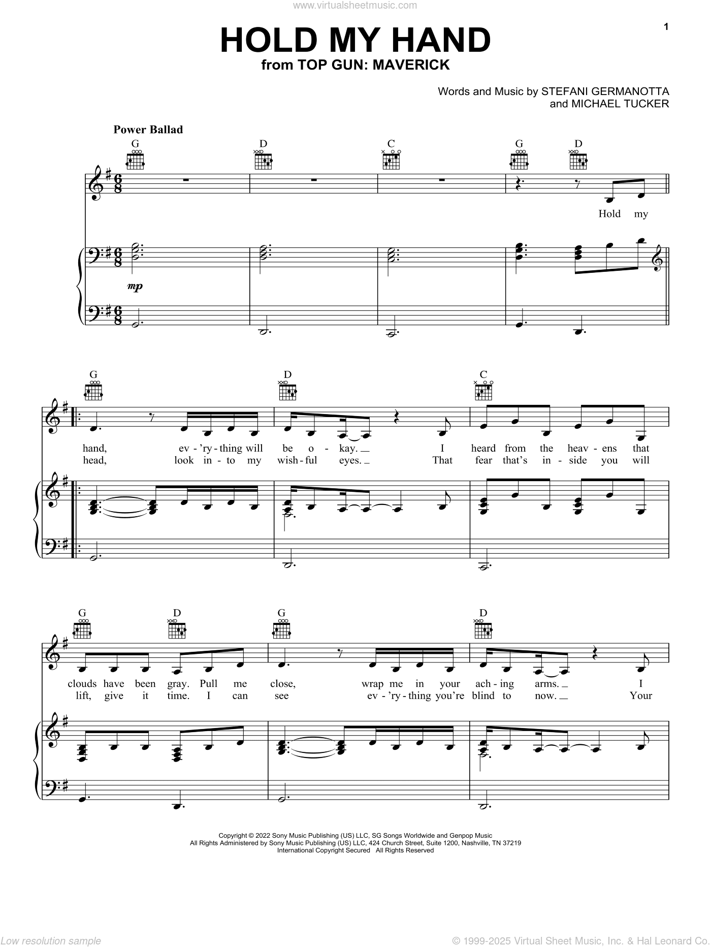 Hold My Hand (from Top Gun: Maverick)