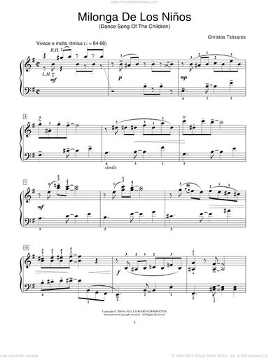 Milonga De Los Ninos (Dance Song Of The Children)