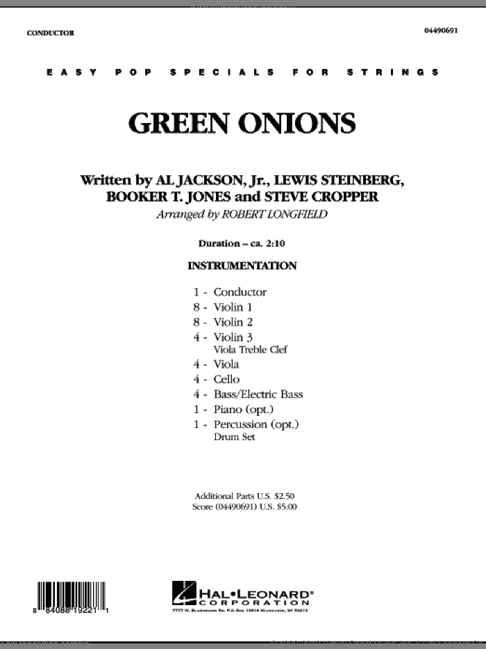 Green Onions (COMPLETE)