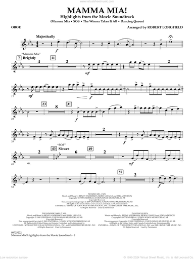 Mamma Mia!, highlights from the movie soundtrack