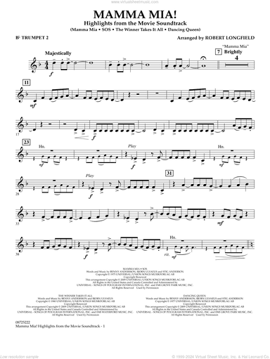 Mamma Mia!, highlights from the movie soundtrack