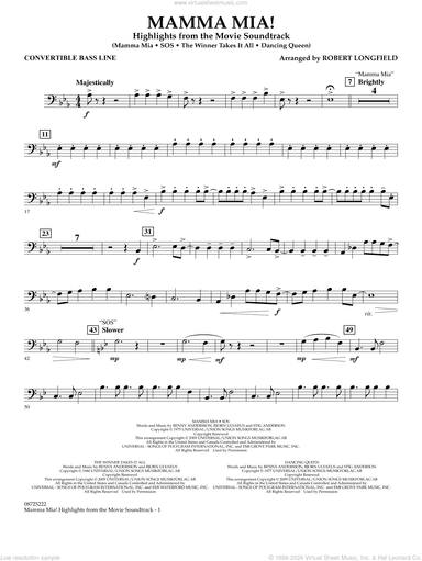 Mamma Mia!, highlights from the movie soundtrack