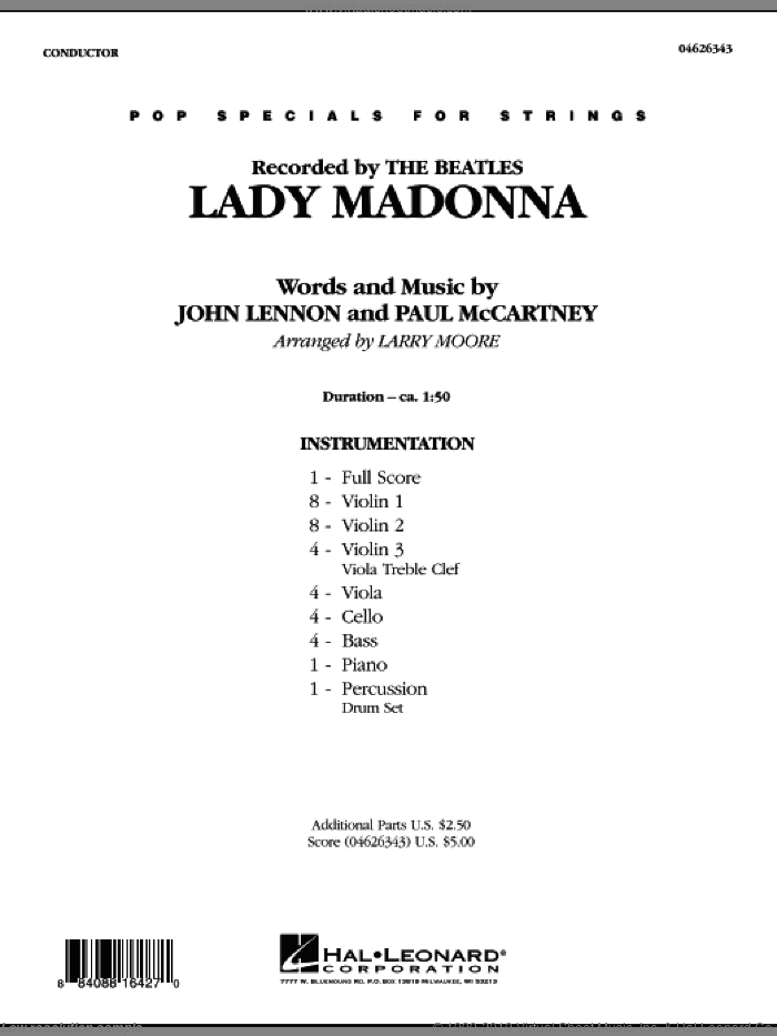 Lady Madonna (COMPLETE)
