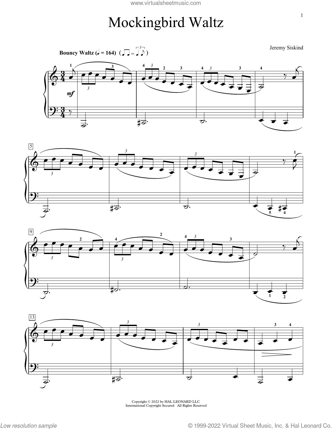 Mockingbird Waltz