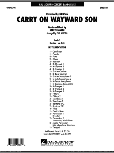 Carry On Wayward Son (COMPLETE)