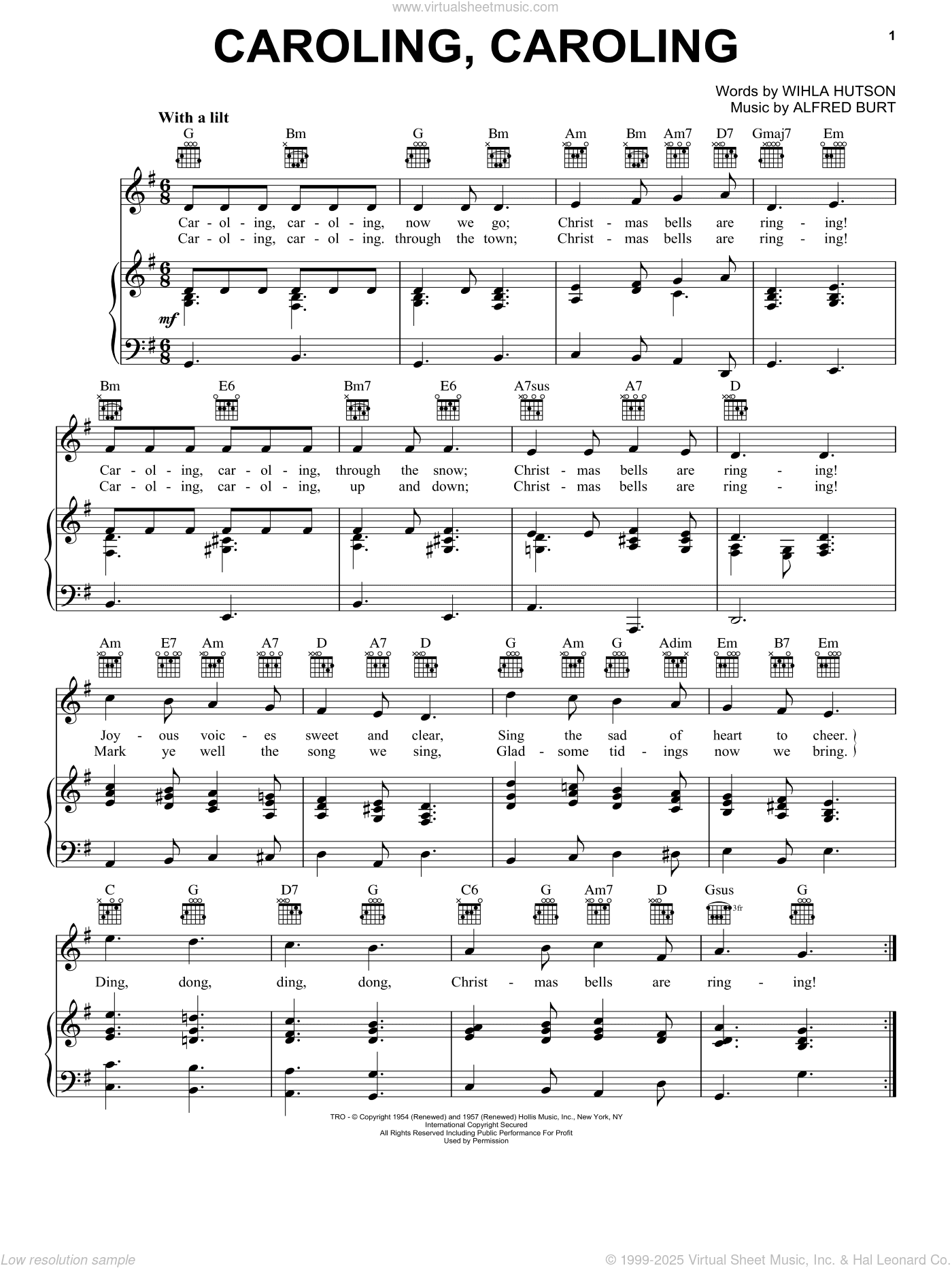 Caroling, Caroling