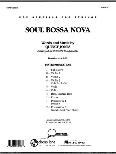 Soul Bossa Nova (COMPLETE)