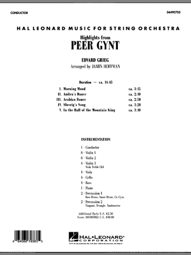 Highlights from Peer Gynt (COMPLETE)